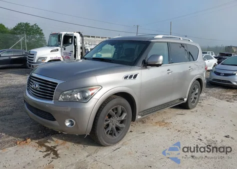 2012 Infiniti Qx56 из США, поврежденный, VIN JN8AZ2NE1C9020708